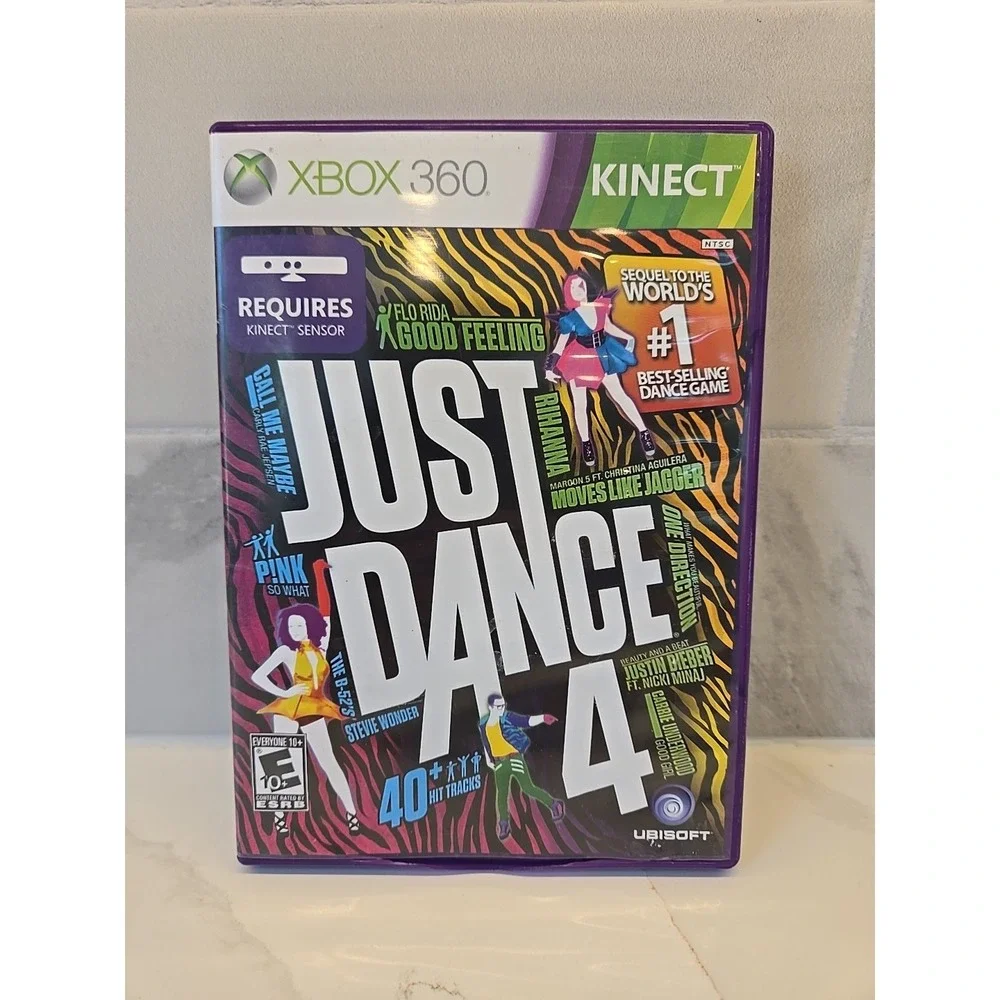 Just Dance 4 Microsoft Xbox 360‎ Kinect Family Game
